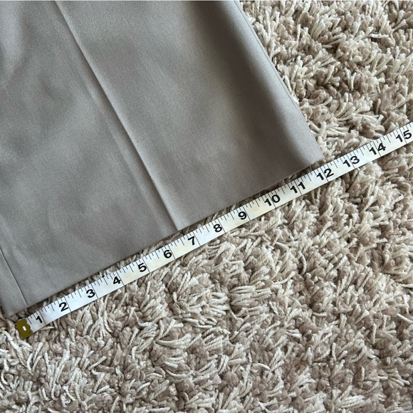 NWT - Ralph Lauren Black Label - Joslyn Wool Wide Leg Pant - Taupe - Picture 12 of 12